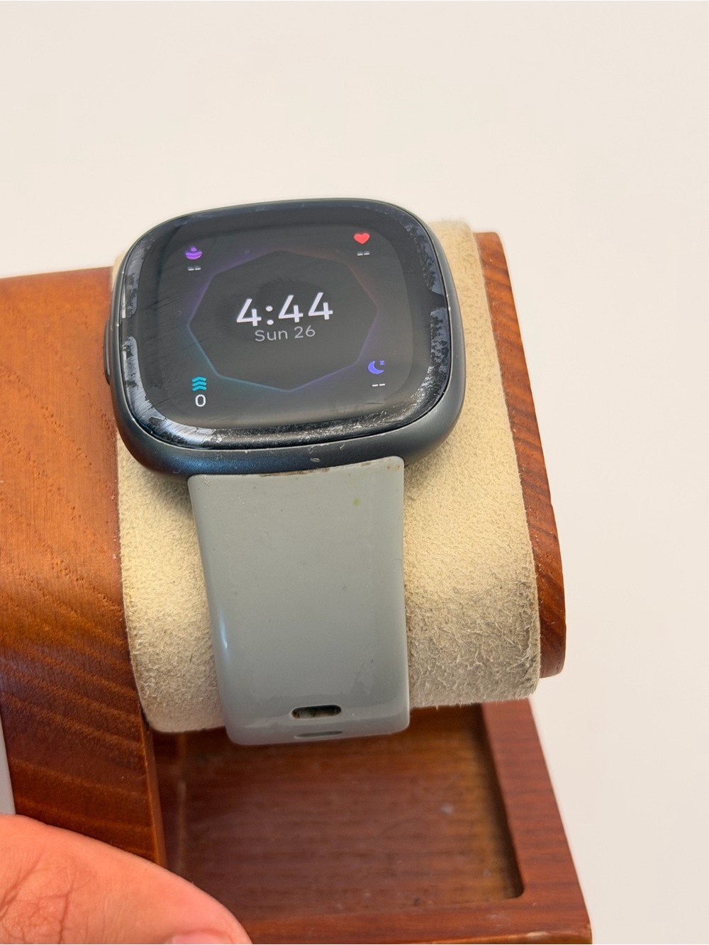 Fitbit Sense 2, Tested, Silver/silver, Good, Charger Included, Latest Model - Picture 6 of 7